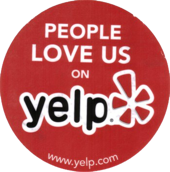 People love us on Yelp!